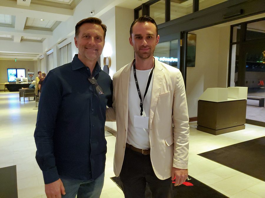 Brian Brezinski with Dr. Eric Berg at Low Carb Keto Conference